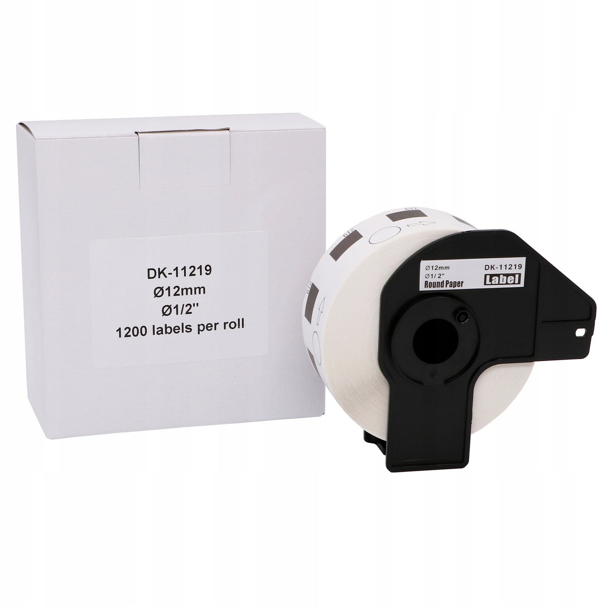Labels for Brother QL 12mm DK-11219 holder Packaging status original