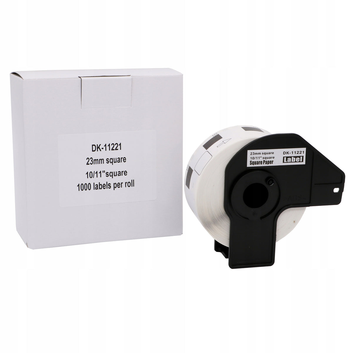 Labels for Brother QL 23x23mm DK-11221 holder Packaging status original