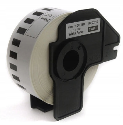 Labels for Brother QL DK-22210 29mm x 30,48m