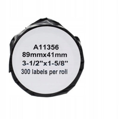 Labels for Dymo 11356 89x41mm 300pcs