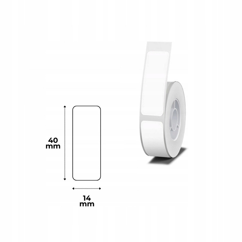 Labels for printer Niimbot series B 40x14mm 150 pcs. white Packaging status original