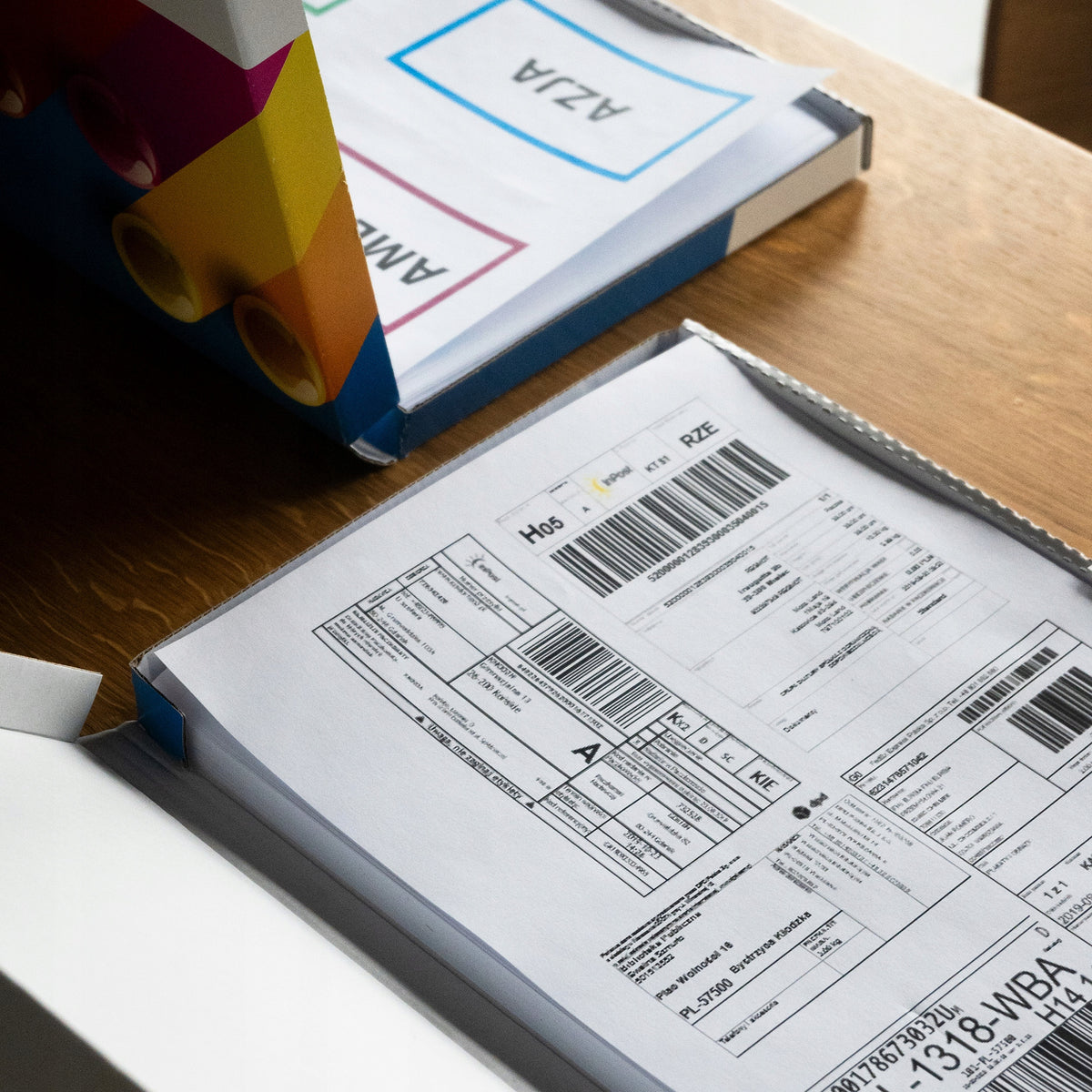 Labels self-adhesive stickers A4 210x148 100 ark Manufacturer code AR-210-148-100