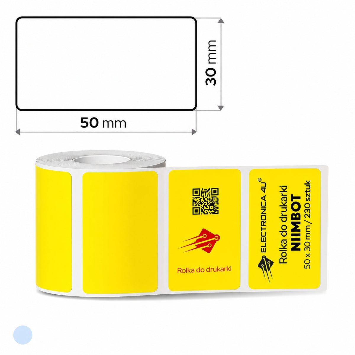 Labels self-adhesive thermal stickers for printer Niimbot B21_Pro 50x30