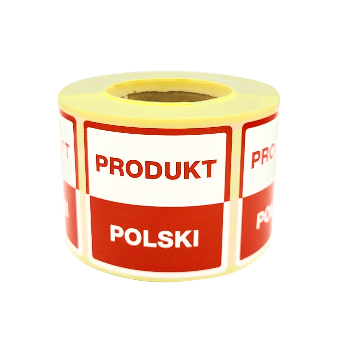 Labels/stickers POLISH PRODUCT 50x50 mm 500pcs