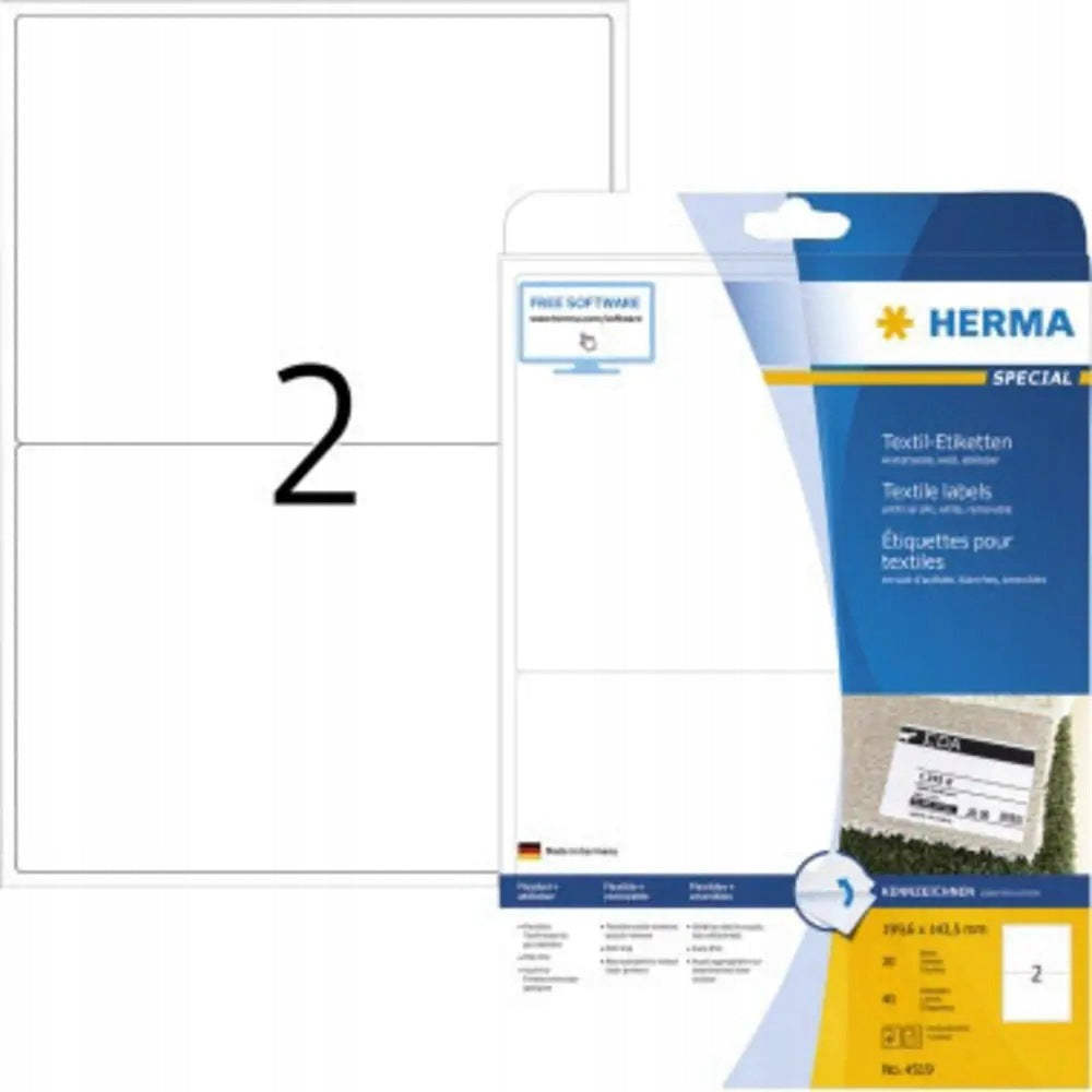Labels with names Herma 4519