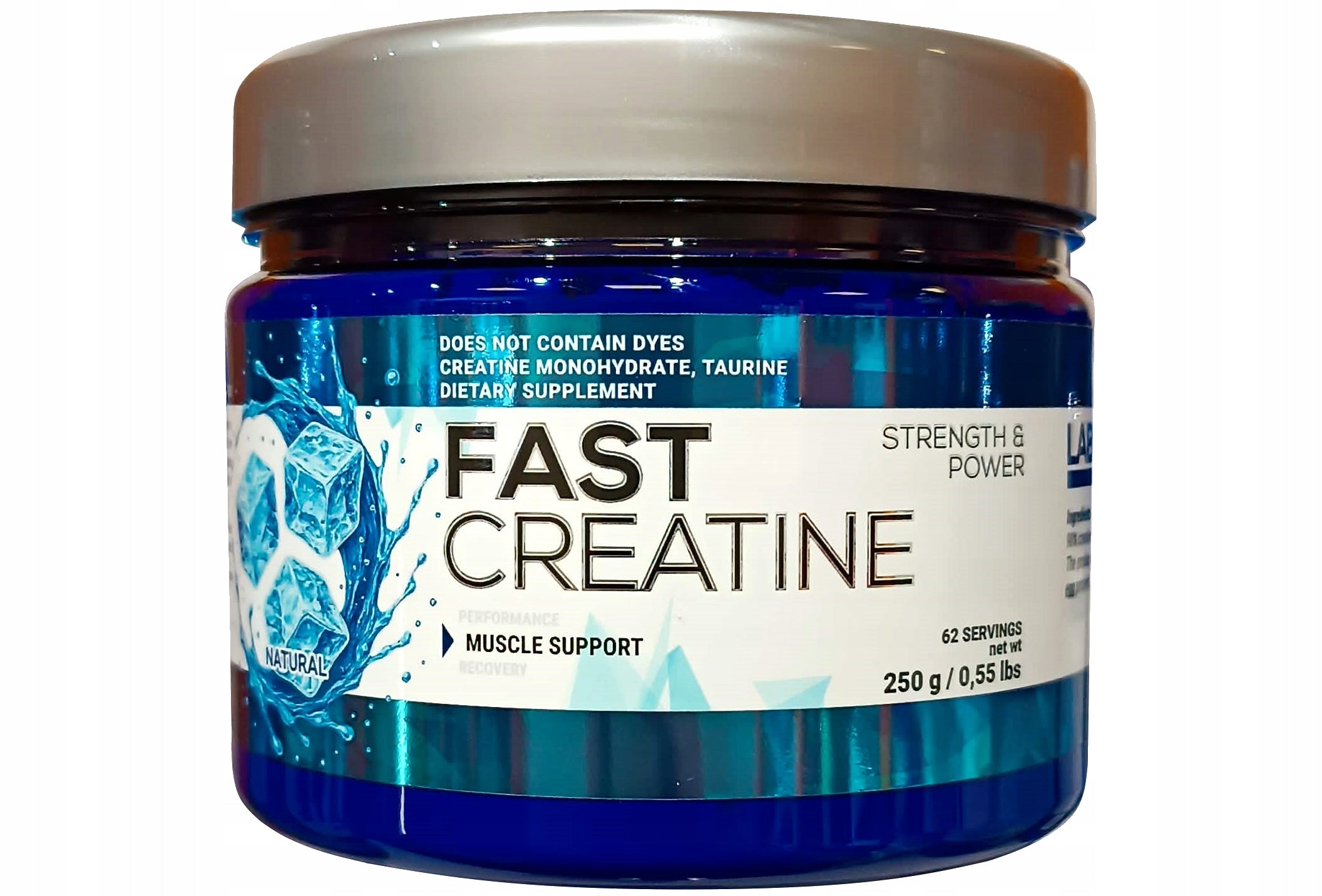 Labocore Nutrition FAST CREATINE 250g Natural Creatine Monohydrate EAN (GTIN) 5902537343627