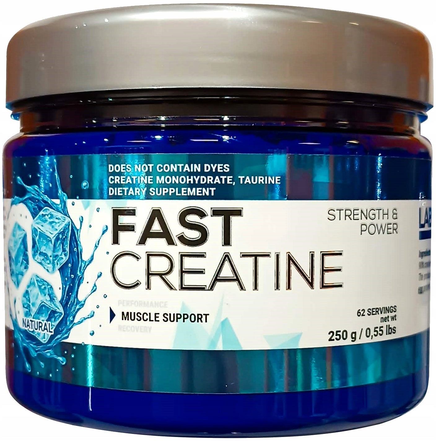 Labocore Nutrition FAST CREATINE 250g Natural Creatine Monohydrate