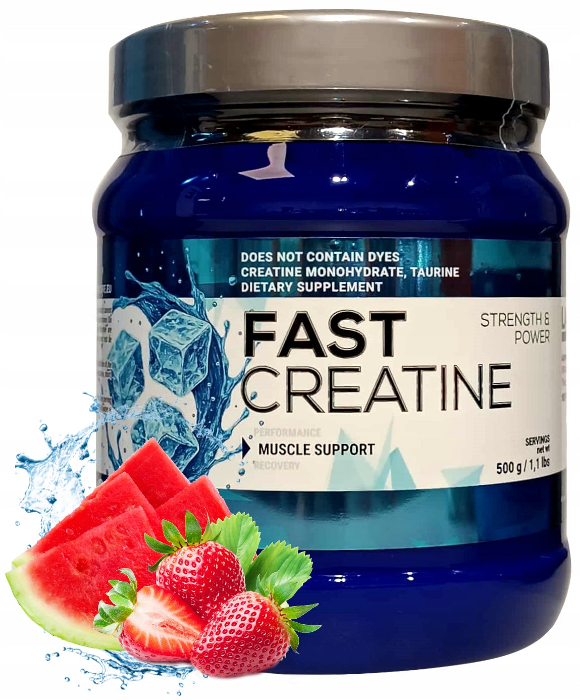 Labocore Nutrition FAST CREATINE 500g Creatine Monohydrate Strawberry - Watermelon