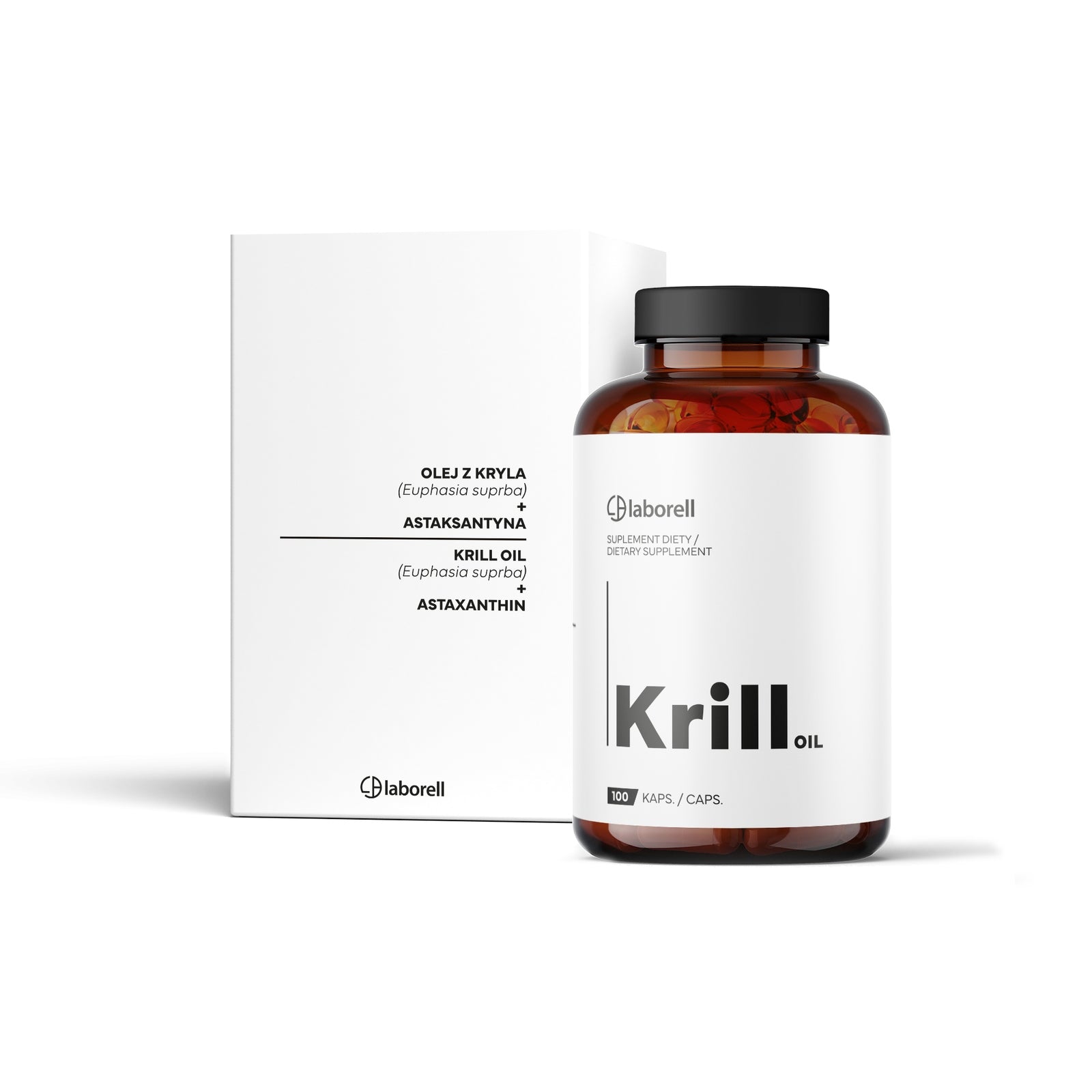 Laborell Krill oil KRILLOIL tran for immunity 100 capsules Medical device no