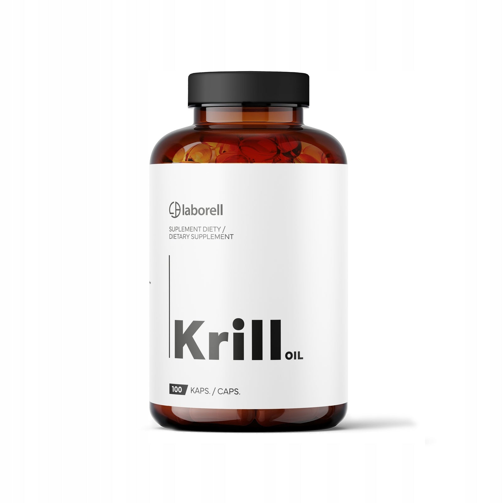 Laborell Krill oil KRILLOIL tran for immunity 100 capsules Packaging status original