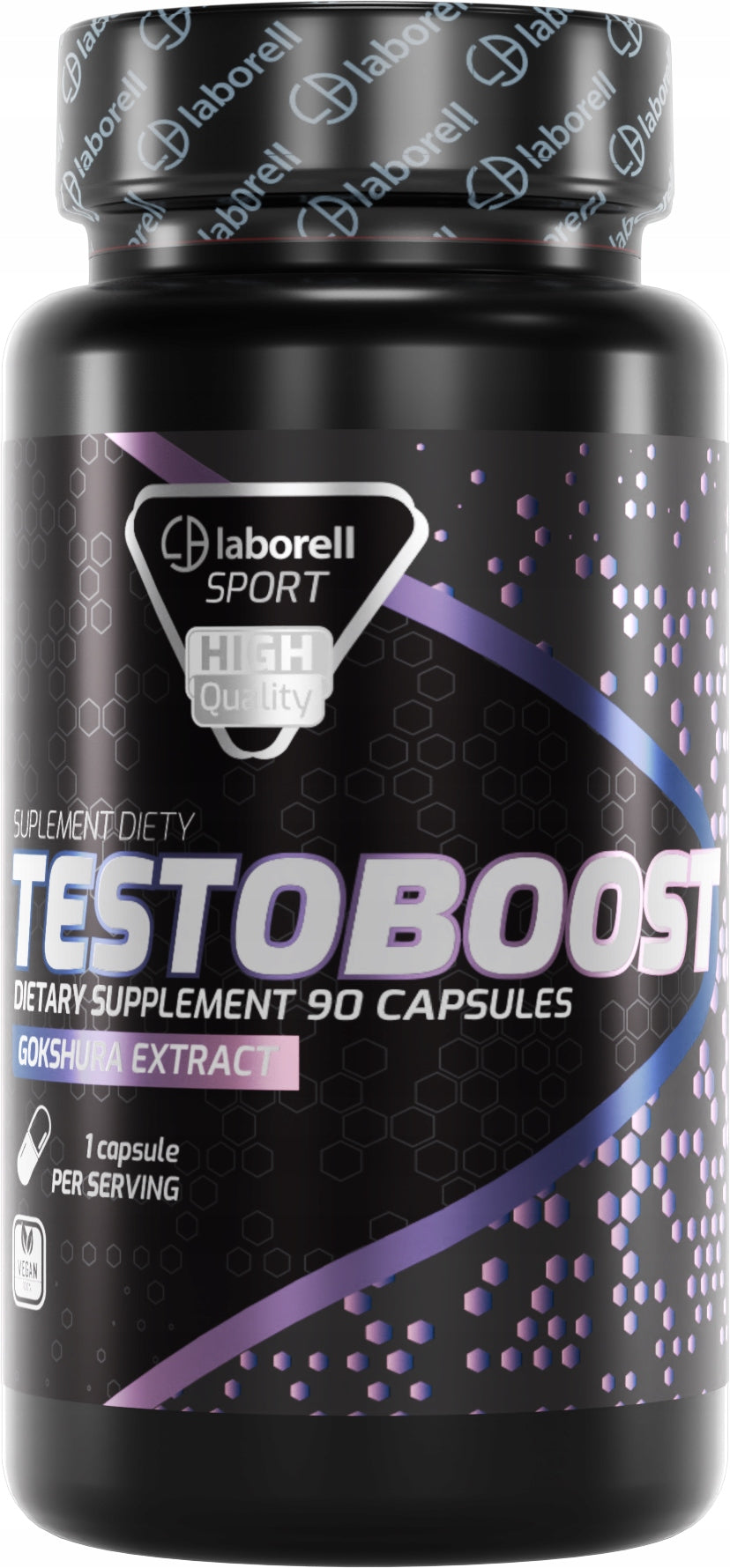 Laborell Testoboost testosterone booster Tribulus terrestris 90 capsules
