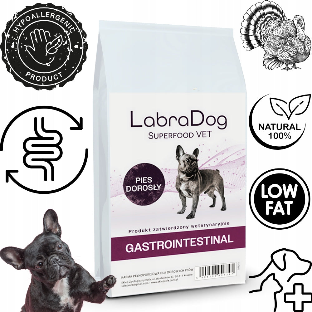 LabraDog Superfood VET Peptide Hydrolyzed Turkey Gastrointestinal 3kg