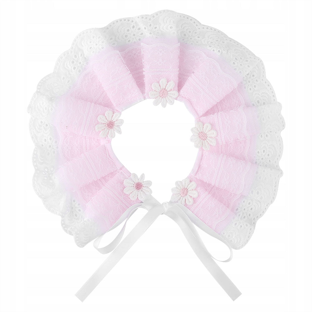 Lace Pet Collars Tie Adjustable akcesoria for O5