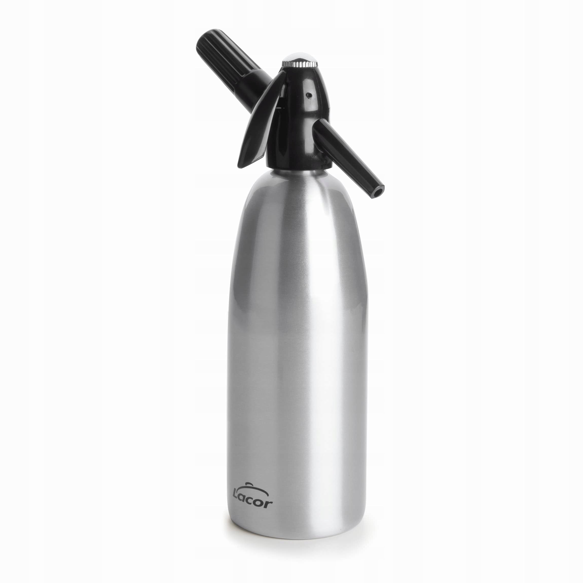 Lacor water siphon 1L, silver, steel 68601