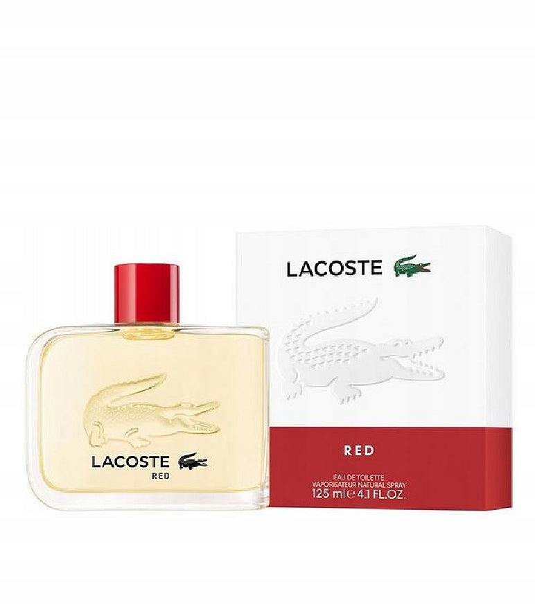Lacoste Essential Red 125ml EDT Eau De Toilette For Men Perfume