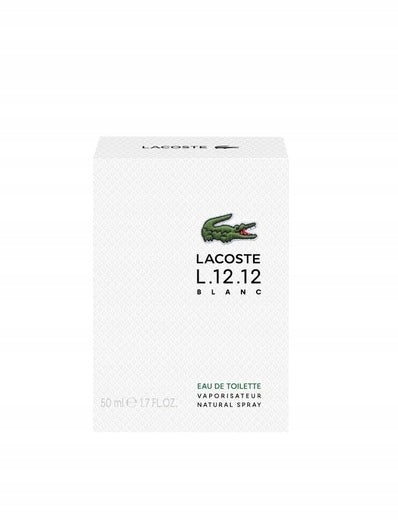 Lacoste L.12.12 Blanc Edt 50ml Brand Lacoste