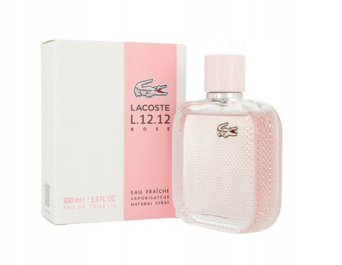 Lacoste L.12.12 Rose 100ml EDT Eau De Toilette For Women Perfume