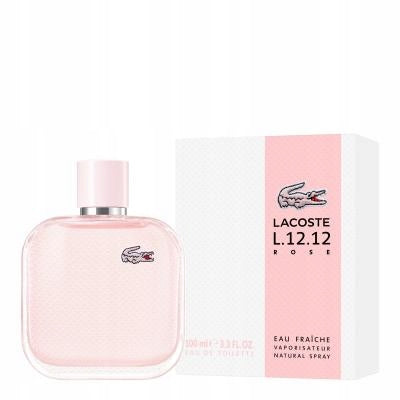 Lacoste L.12.12 Rose Eau Fraiche Eau de toilette 100ml Packaging status original