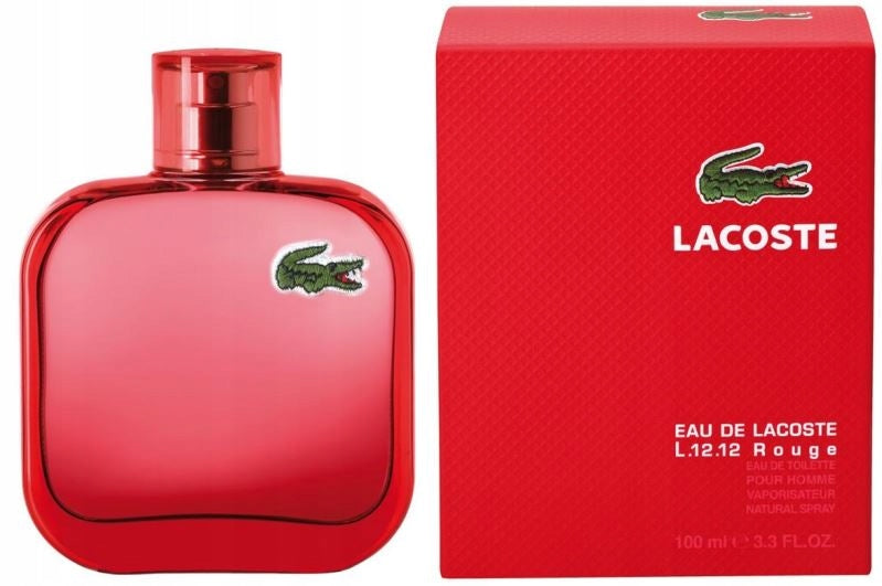 Lacoste L.12.12 Rouge Pour Homme UNIKAT 100ml EDT male water Packaging status original