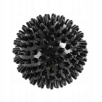 Lacrosse ball with spikes for massage HMS BLP01 S black