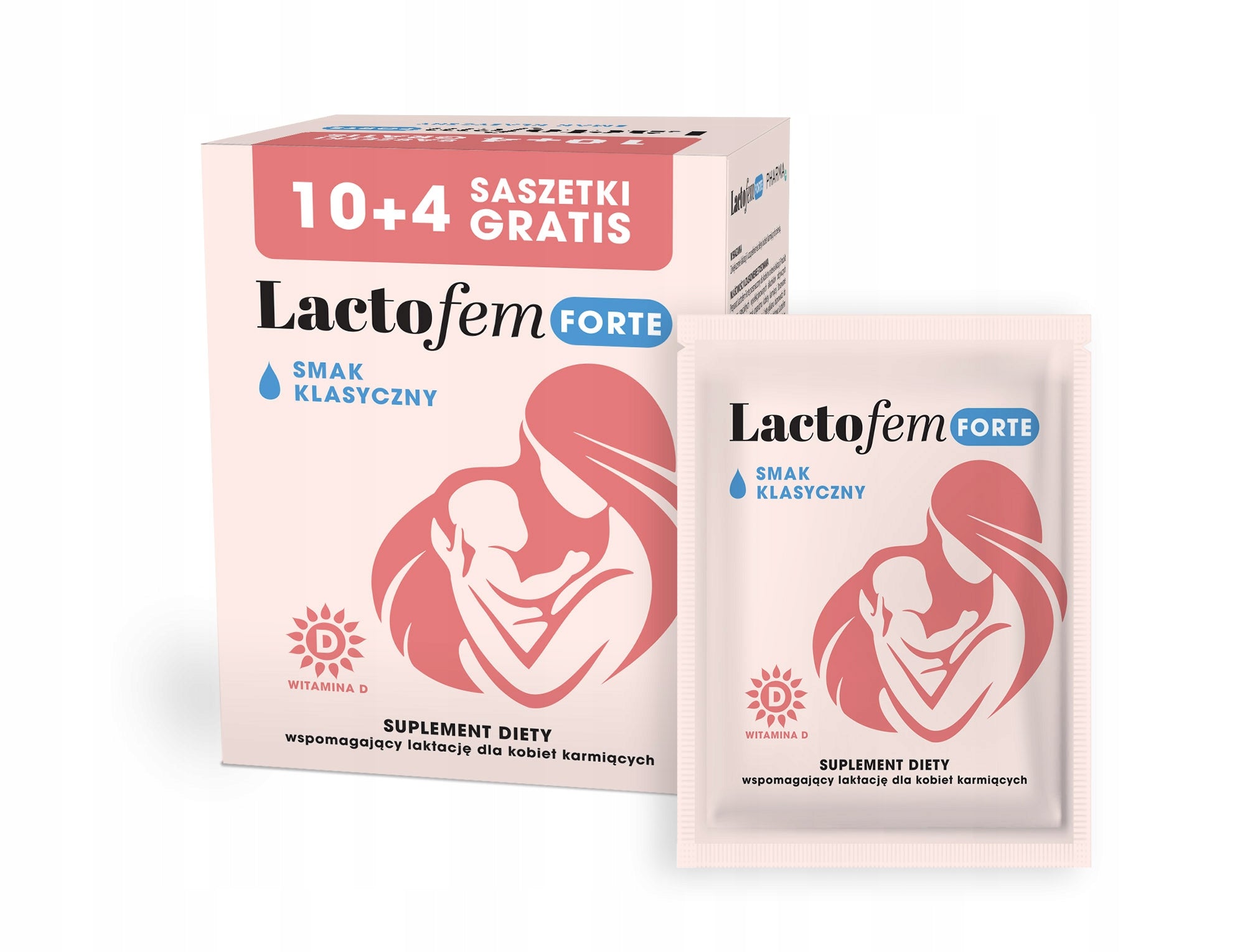 Lactofem Forte classic taste 14 sachets x3