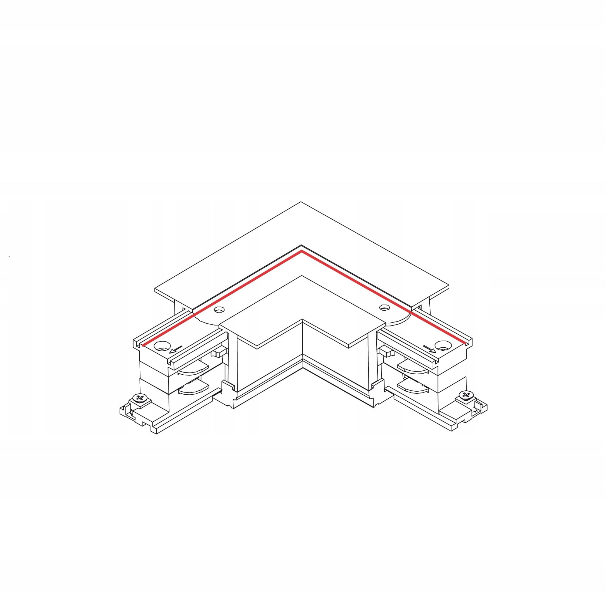 Schienenverbinder L Nowodvorski CTLS Links BL (LL) 8683 
