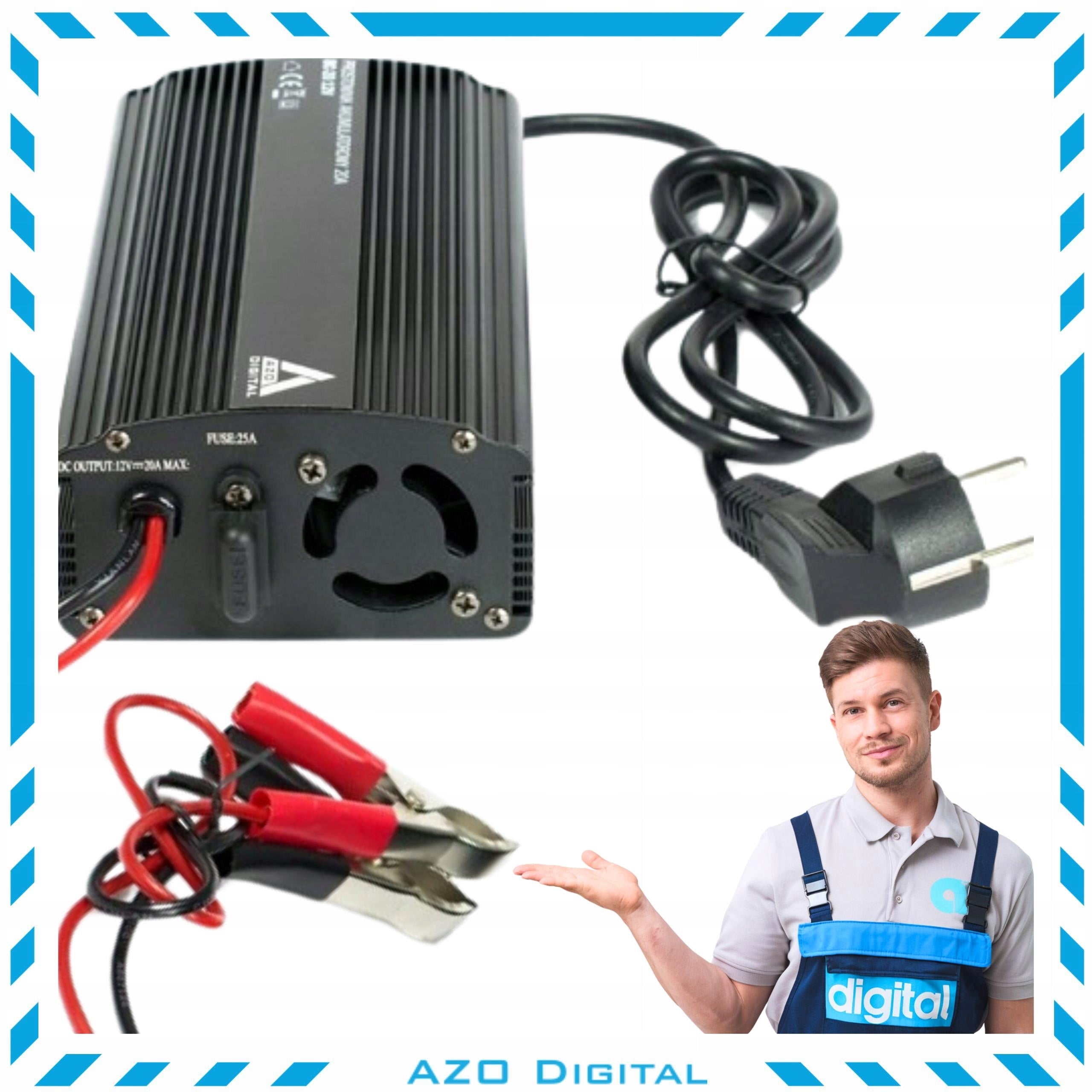 Ladegerät AZO Digital 12V 