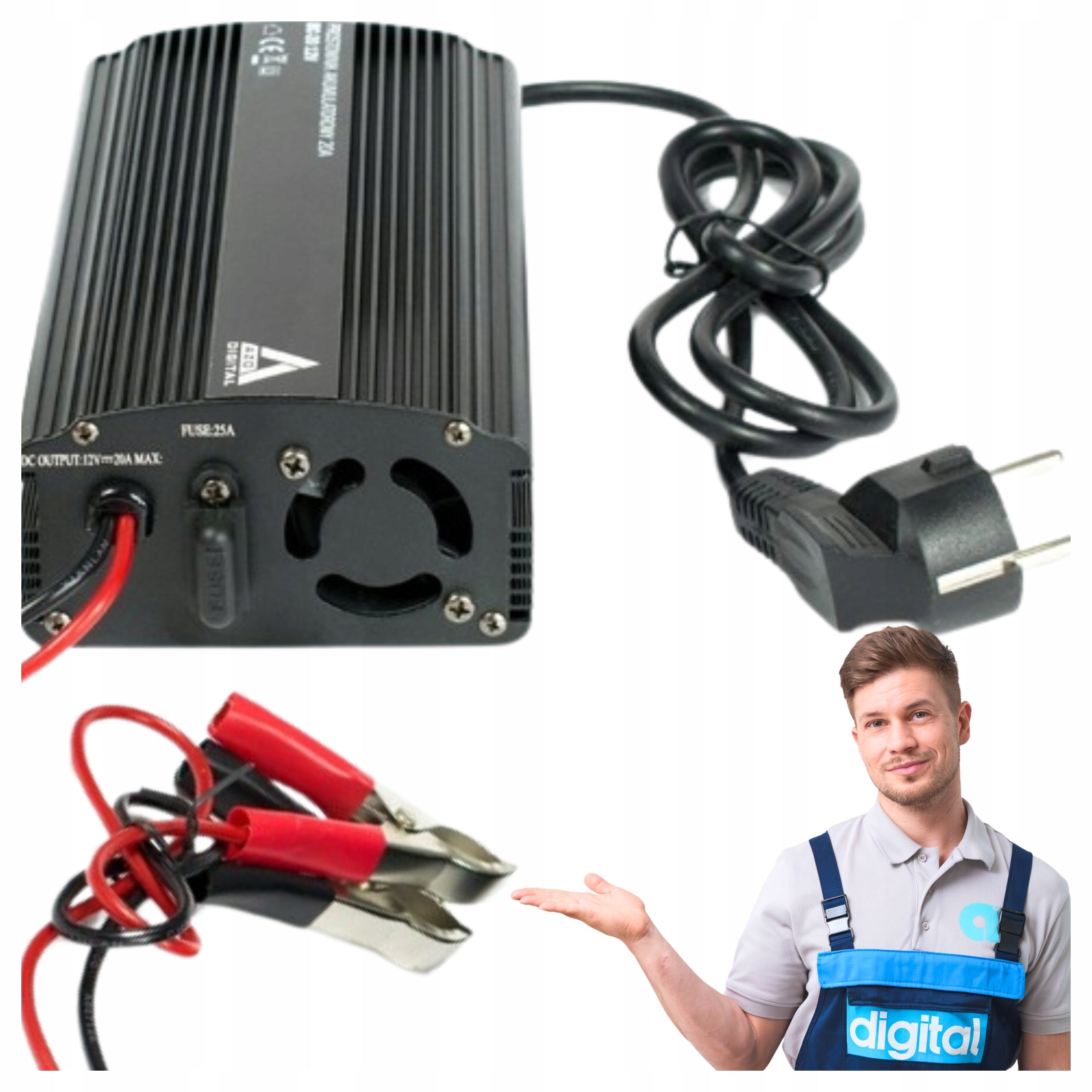 Ladegerät AZO Digital 12V 