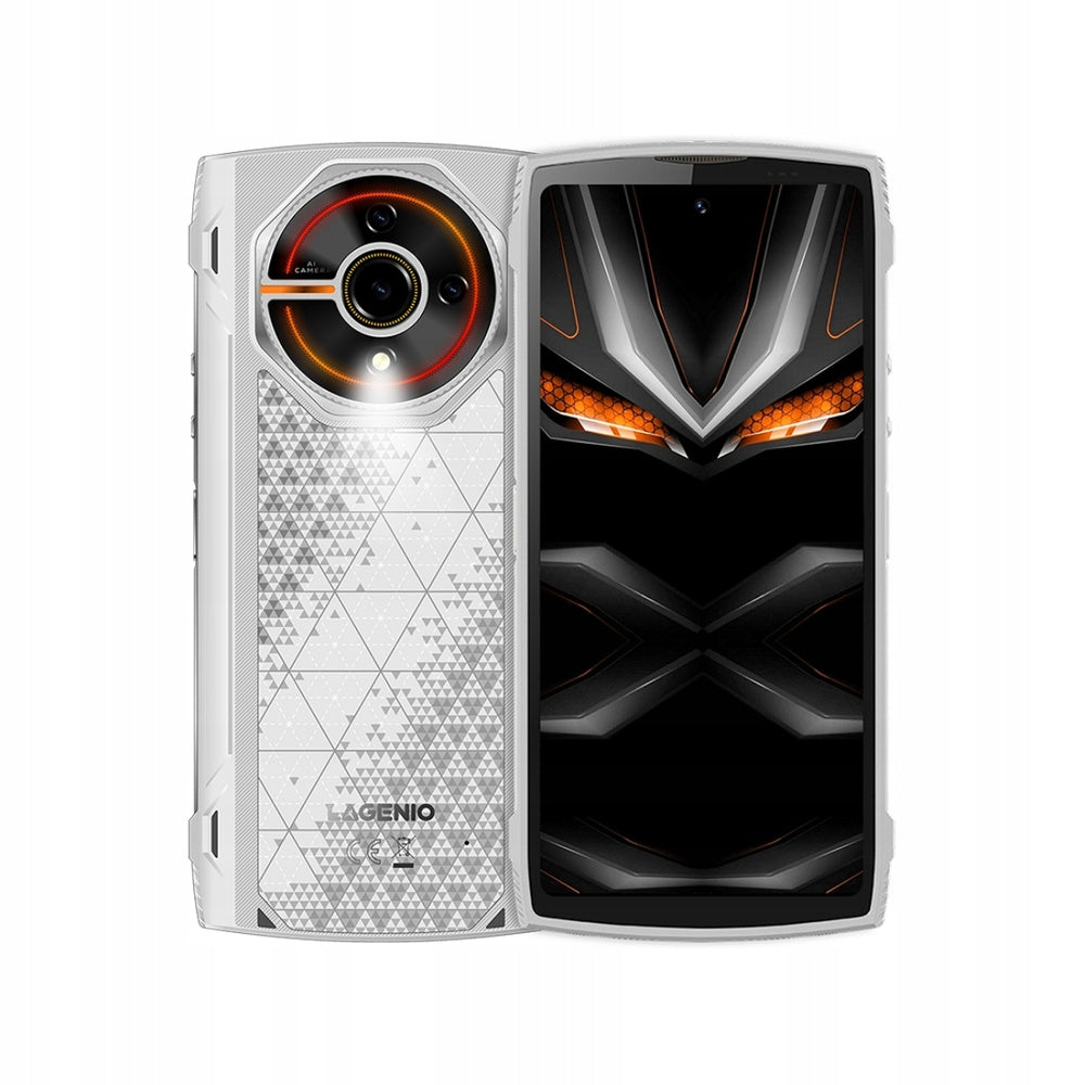 Lagenio Panther 2 4/128GB White - armored smartphone with Android 15