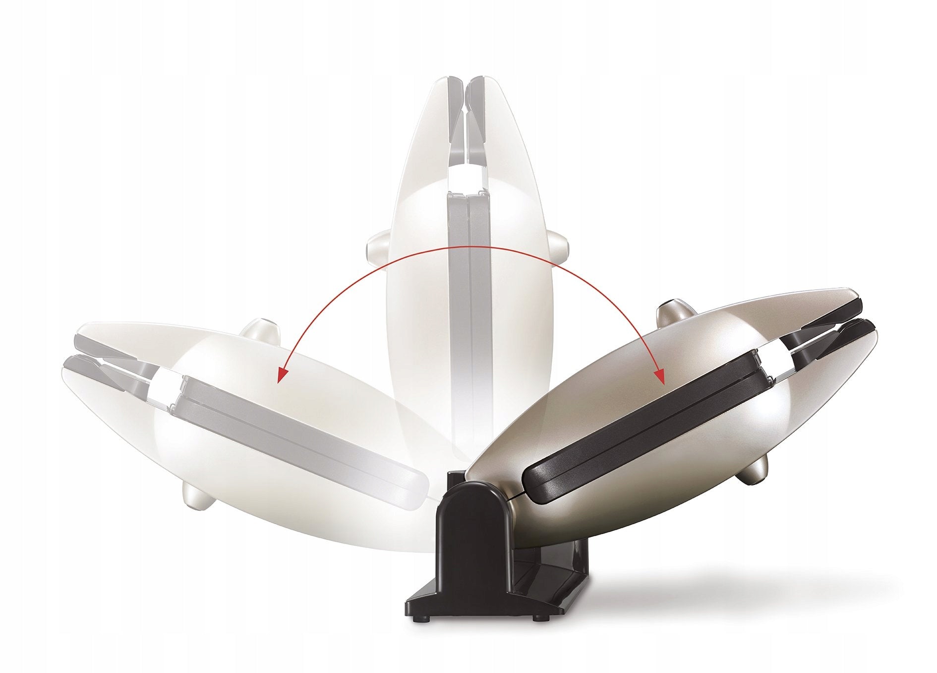 Lagrange Waffle iron 019122, metallic Power rating 1200 W