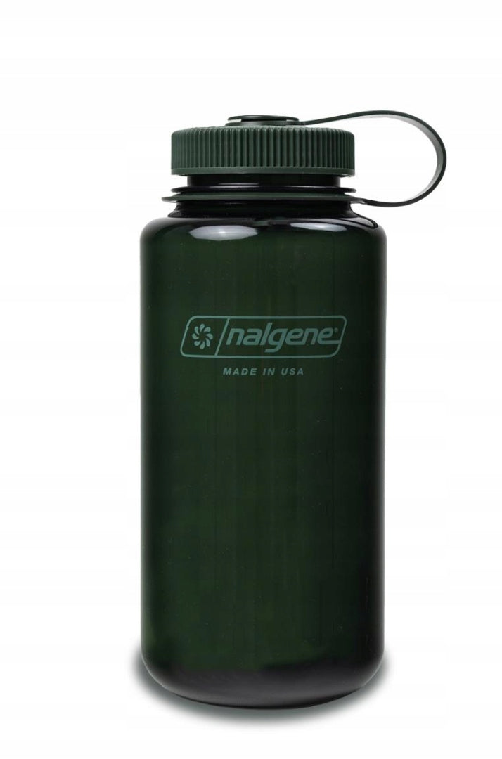 Láhev Nalgene Wide-Mouth 1000 ml zelená, bez obsahu BPA