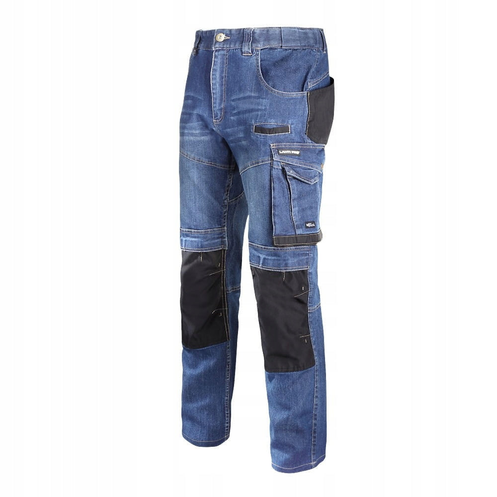 Lahti Pro Denim work trousers with reinforcements S L4051001