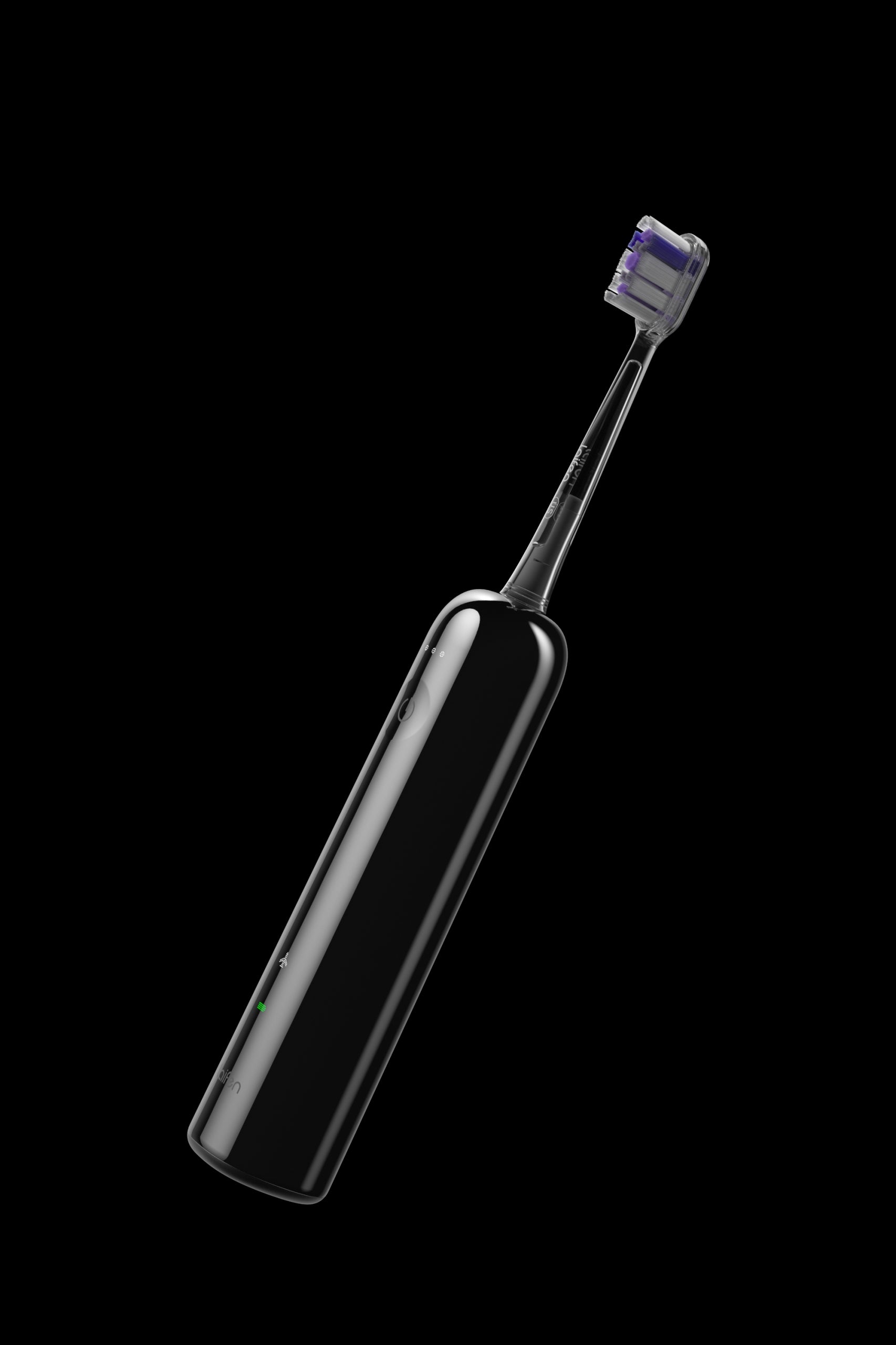Laifen Sonic Toothbrush Wave Stainless Steel Silver 3 Heads Manufacturer code 1TB91-S-EU-SS-002