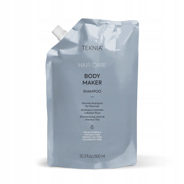 Shampoo Lakmé Teknia Hair Care Body Maker Nachfüllung, 600 ml 