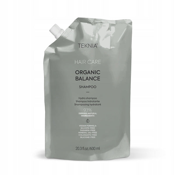 Shampoo Lakmé Teknia Hair Care Organic Balance Nachfüllung, 600 ml 