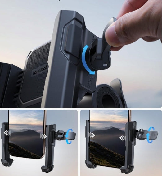 Lamicall BP11 PHONE HOLDER FOR BICYCLE / MOTORCYCLE DOES NOT COVER THE CAMERA Manufacturer code BP11