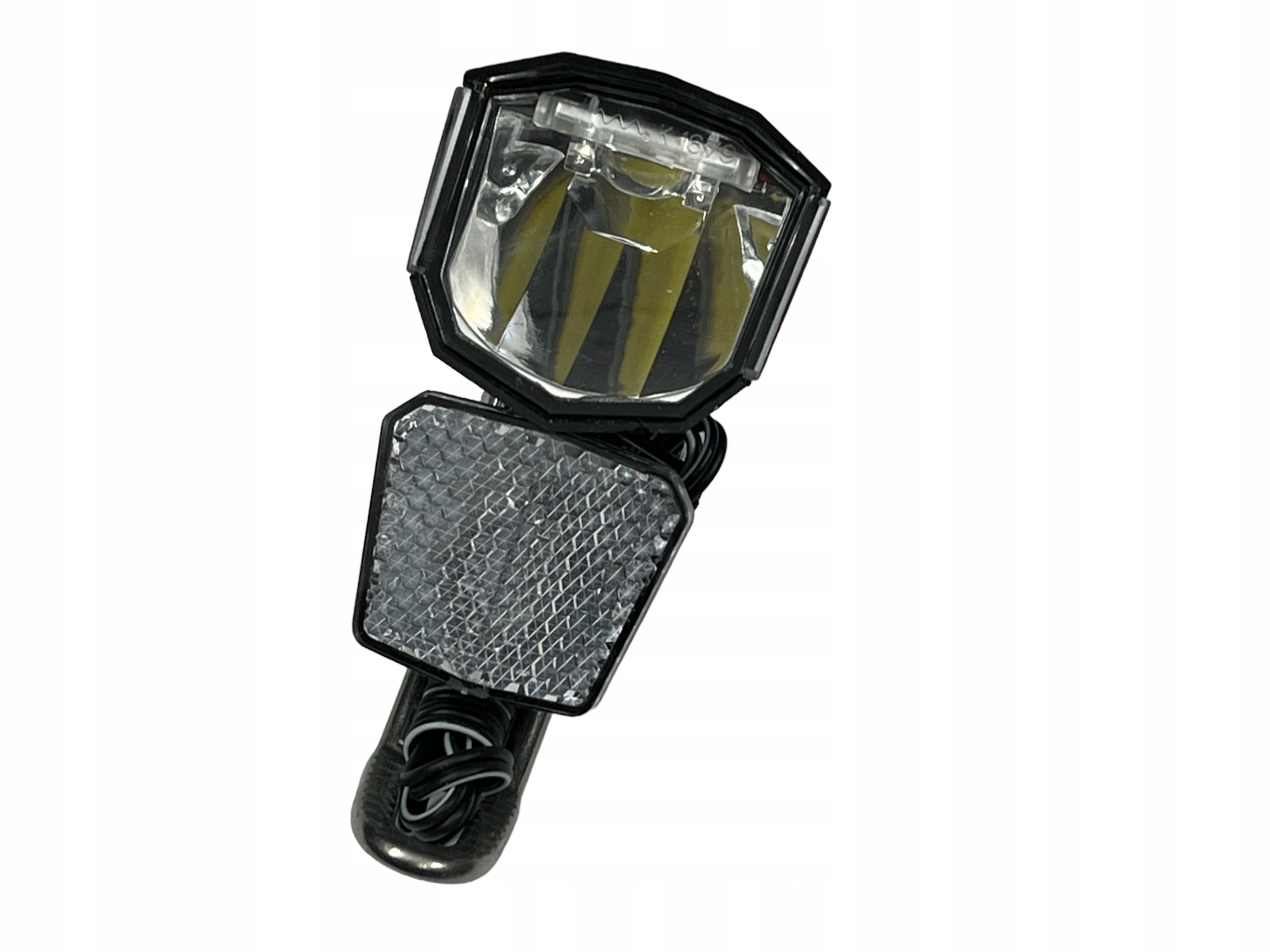 Lamp for dynamo in hub 70 LUX LED + rear output Color black