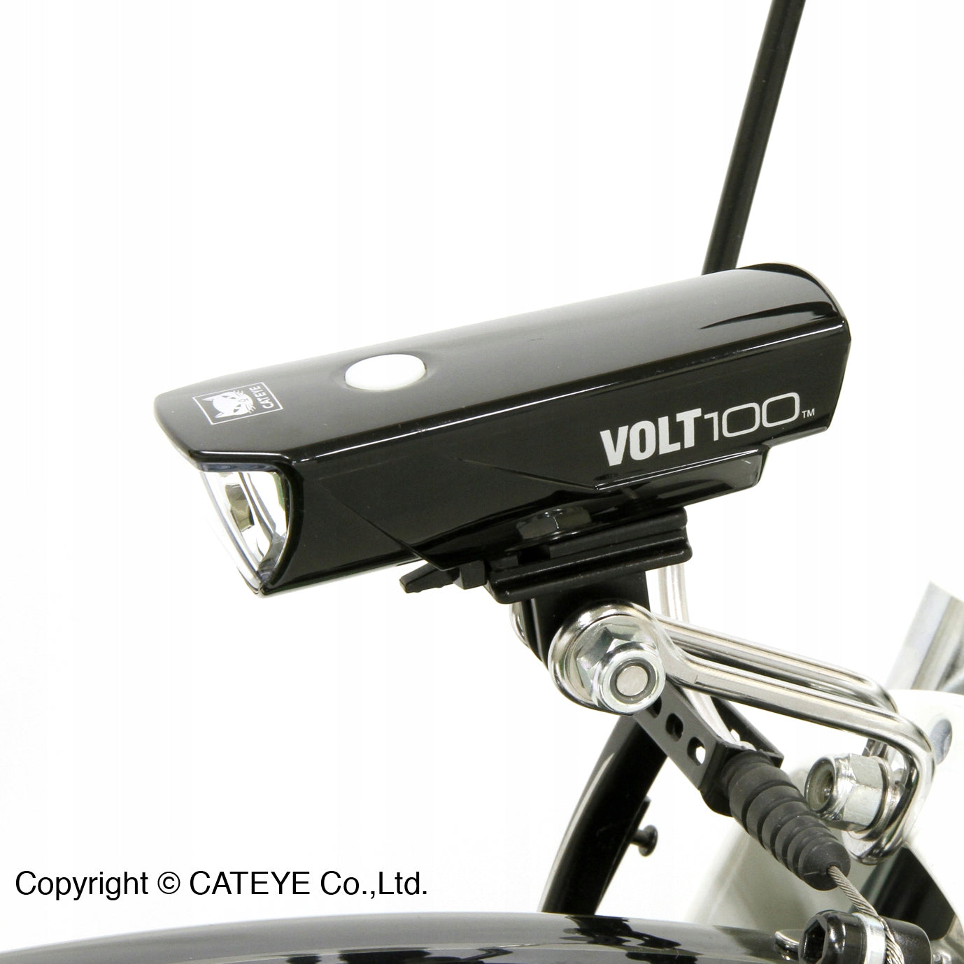 Lamp holder for Front Lamp CATEYE CFB-100 - for fork/shock absorber Packaging status original
