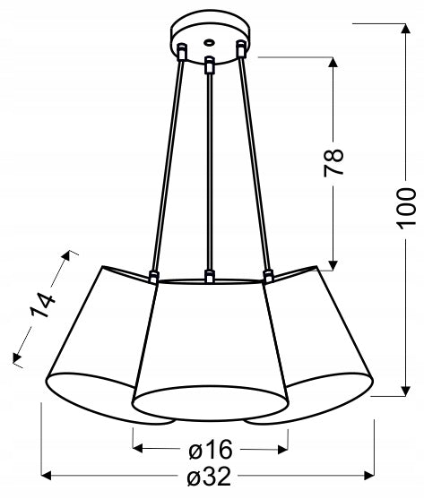 Candellux Pendelleuchte Mädchen 