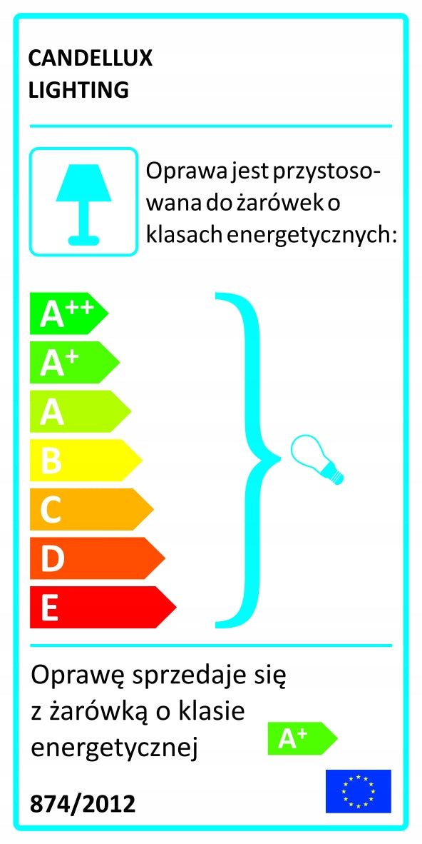 Candellux Deckenleuchte Mauro mit Fernbedienung 