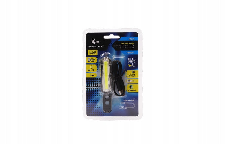 Vorderes Fahrradlicht Falcon Eye ECHO 52 lm 
