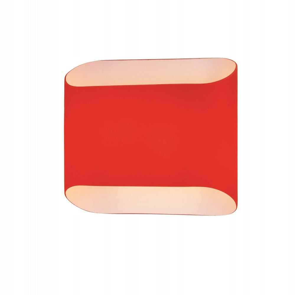 Azzardo Wandleuchte Pancake Red 