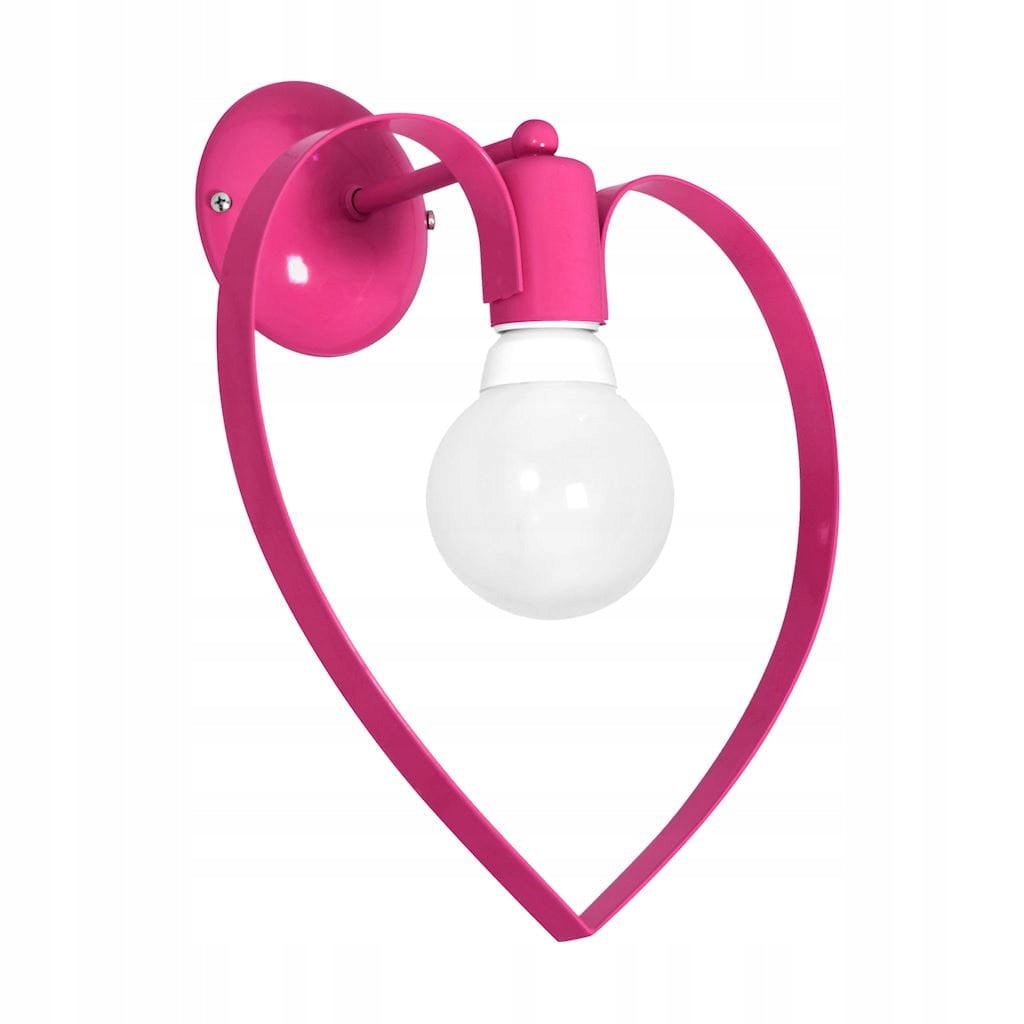 Milagro Kinderwandleuchte Amore Dark Pink 