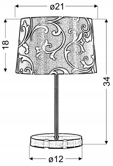 Candellux Tischleuchte Arosa 
