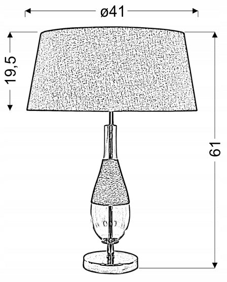 Candellux stalinis šviestuvas Eco 1