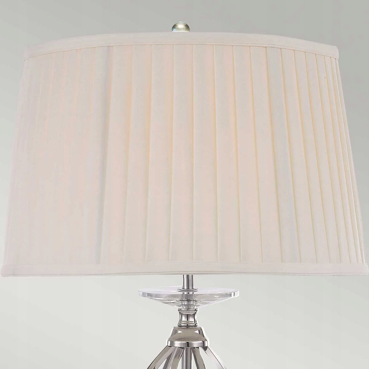 Tischleuchte Elstead Lighting Aegean AG-TL-POL-NICKEL 