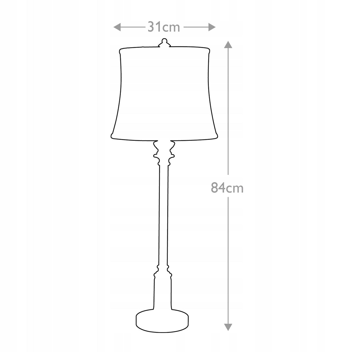 Tischleuchte Elstead Lighting Stateroom FE-STATEROOM-BL-AN 