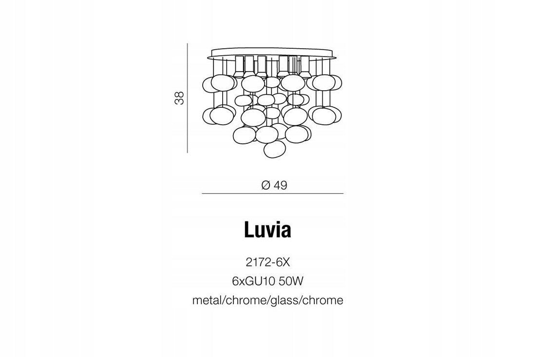 Lubinis šviestuvas AZzardo Luvia AZ2541