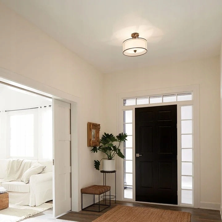 Lubinis šviestuvas Elstead Lighting Lacey KL-LACEY-SF-MB