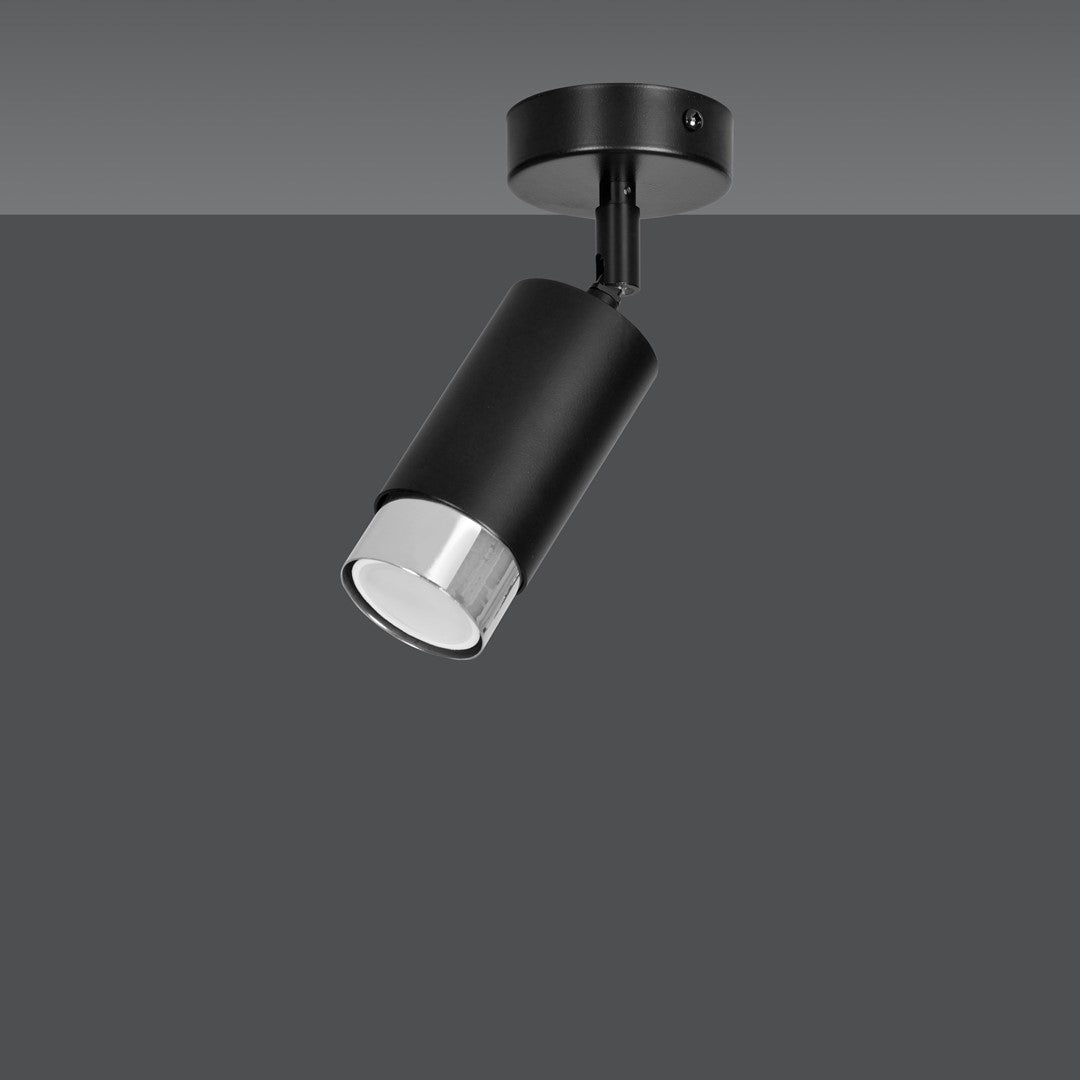 Emibig lubinis šviestuvas Hiro 1 Black-Chrome